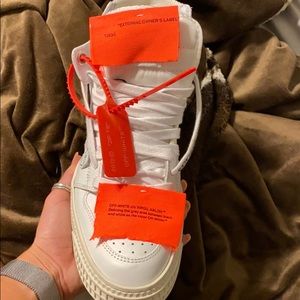 Off white sneakers